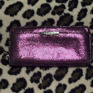 Milly Metallic Purple Wallet